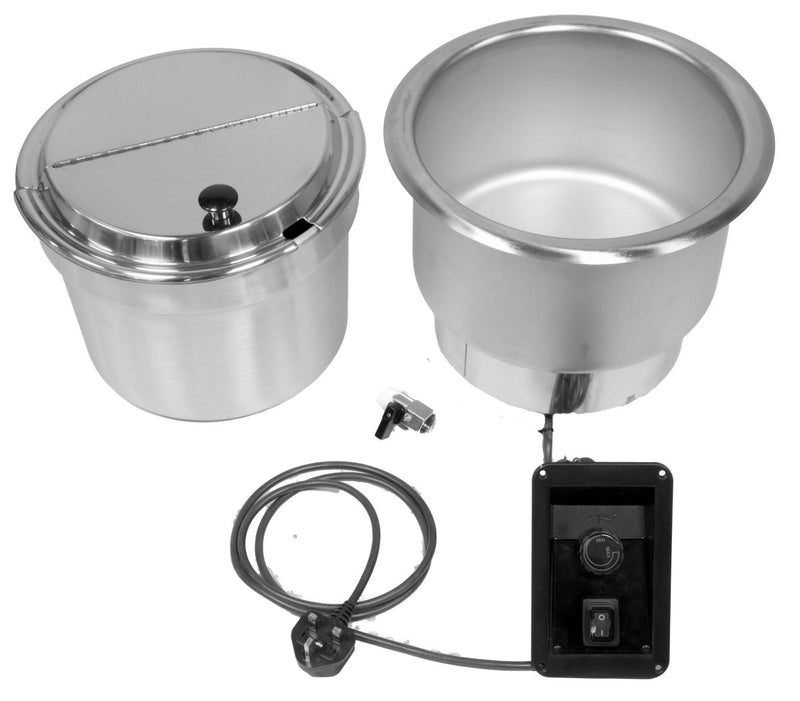 Heated In - Counter Soup Well - Catering Hardware Direct - Heated In - Counter Soup Well - 08.2053V