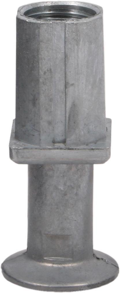 Adjustable Foot Inserts - Zamak - Cateringhardwaredirect - Adjustable Foot Inserts - 55 303 2500