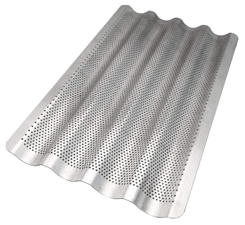 Baguette Tray - Aluminium - Cateringhardwaredirect - Baguette Tray - OHBAGTRAYUNCOATED