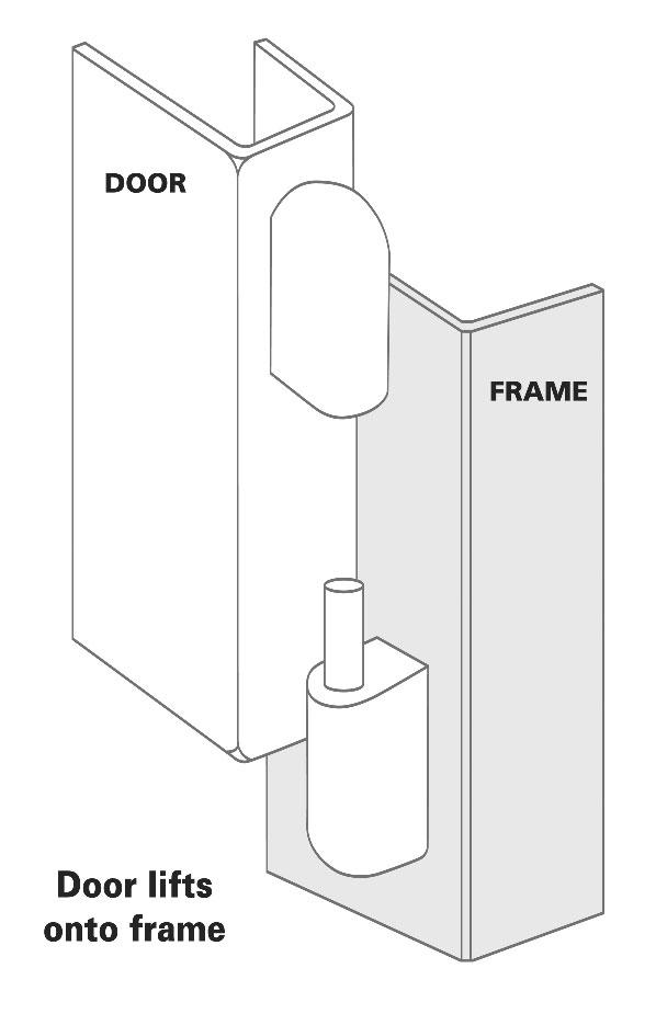 Block Hinge - Cateringhardwaredirect - Hinges - 1/26915