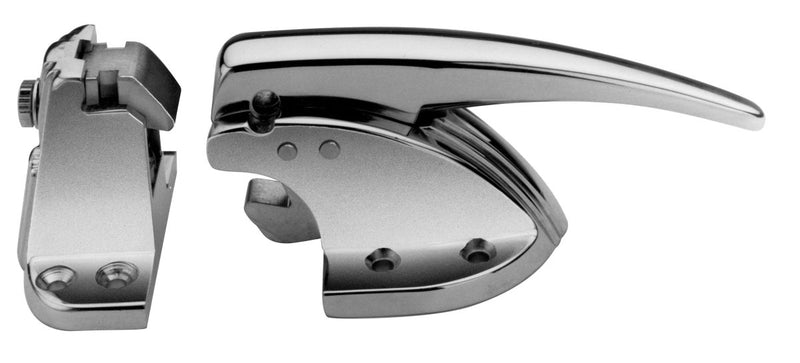 Chrome Flush Trigger Action Latch - Cateringhardwaredirect - Latches - 0931000004