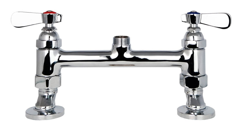 Deck Mounted Twin Feed, Twin Pedestal Taps - Cateringhardwaredirect - Taps - OHD3