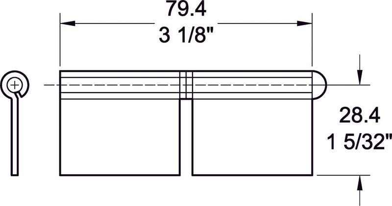 Flag Hinges - Catering Hardware Direct - Hinges - 67307000004