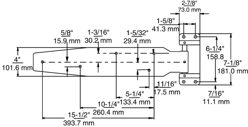 Heavy Duty Hinges - Cateringhardwaredirect - Hinges - 1277/000004