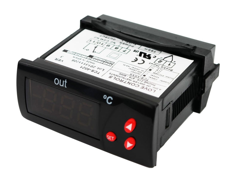 LOVE Digital Temperature Control, range 0C to +700C or +900C - Cateringhardwaredirect - Thermostats - TCS-4041