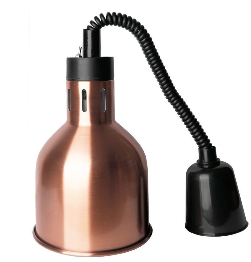 Rise & Fall Heat Shades (Including 250W bulb) - Cateringhardwaredirect - Shades - GS-COP