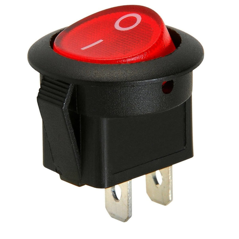 Rocker Switches and Indicators - Cateringhardwaredirect - Rocker Switches and Indicators - RS2RED.RND