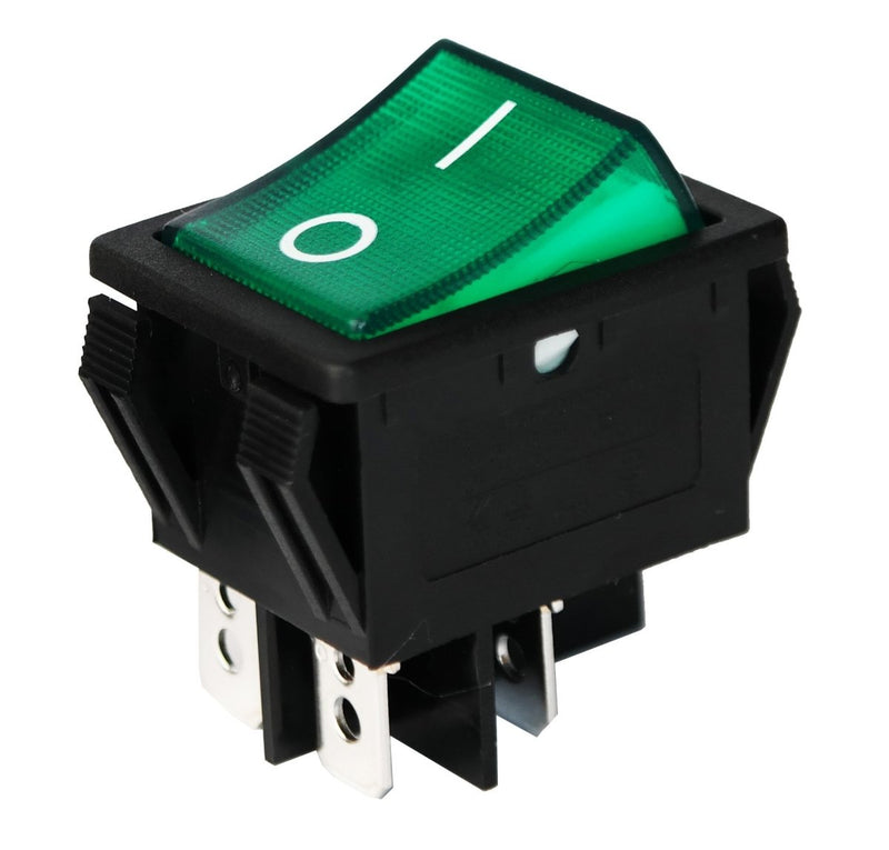 Rocker Switches and Indicators - Cateringhardwaredirect - Rocker Switches and Indicators - RS2GREEN.L