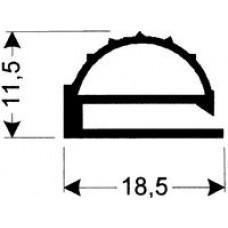 TYPE 102-A - Gasket 102A-Grey-compres-2.5m L(£ per m) - Cateringhardwaredirect - TYPE 102-A