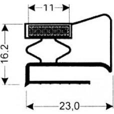 TYPE 105-M - Gasket 105M-White-L Flap-2.5m L(£ per m) - Cateringhardwaredirect - TYPE 105-M