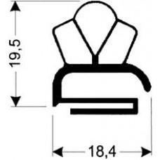 TYPE 138-A - Gasket 138A-White-Compre-2.5m L(£ per m) - Cateringhardwaredirect - TYPE 138-A