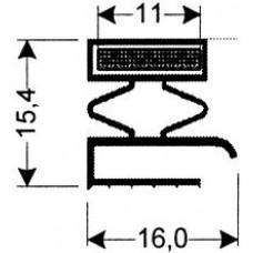 TYPE 18-M - Gasket 18M-White-L flap-2.5m L (£ per m) - Cateringhardwaredirect - TYPE 18-M