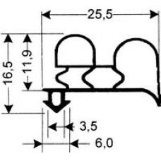 TYPE 30-A - Gasket 30A-Grey-Dart-2.5m L (£ per m) - Cateringhardwaredirect - TYPE 30-A