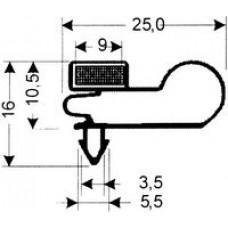 TYPE 30-M - Gasket 30M-White-Dart-2.5m L (£ per M) - Cateringhardwaredirect - TYPE 30-M