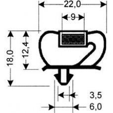 TYPE 32-M - Gasket 32M-Grey-Dart-2.5m L(£ per m) - Cateringhardwaredirect - TYPE 32-M