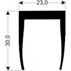 TYPE 44-A - Gasket 44A-Black (£ per m) - Cateringhardwaredirect - TYPE 44-A