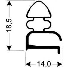 TYPE 45-A - Gasket 45A-White-Compres-2.5m L(£ per m) - Cateringhardwaredirect - TYPE 45-A