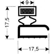 TYPE 45-M - Gasket 45M-White-L FLap-2.5m L(£ per m) - Cateringhardwaredirect - TYPE 45-M