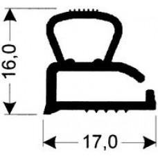 TYPE 7-A - Gasket 7A-Grey-Compress-2.5m L (£ per m) - Cateringhardwaredirect - TYPE 7-A