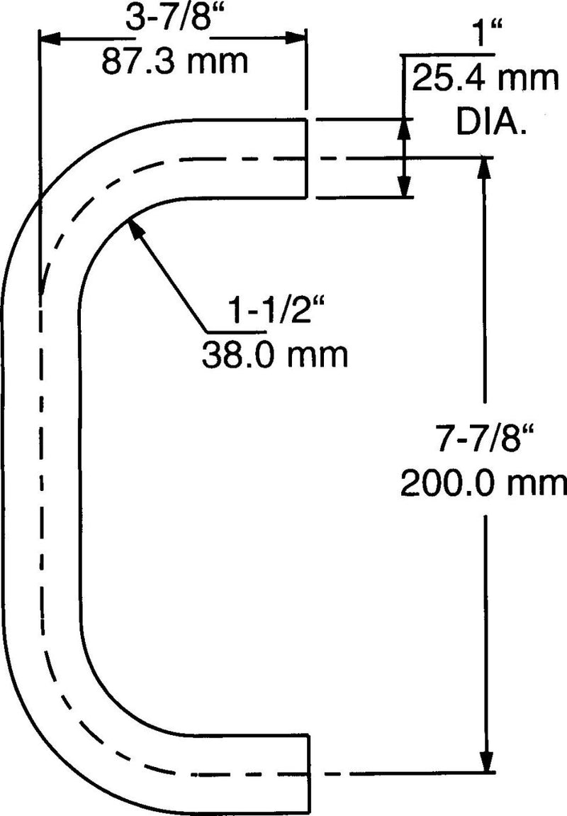 1” OD Tube Accessories - Cateringhardwaredirect - OD Tube Accessories - 45 713 4488