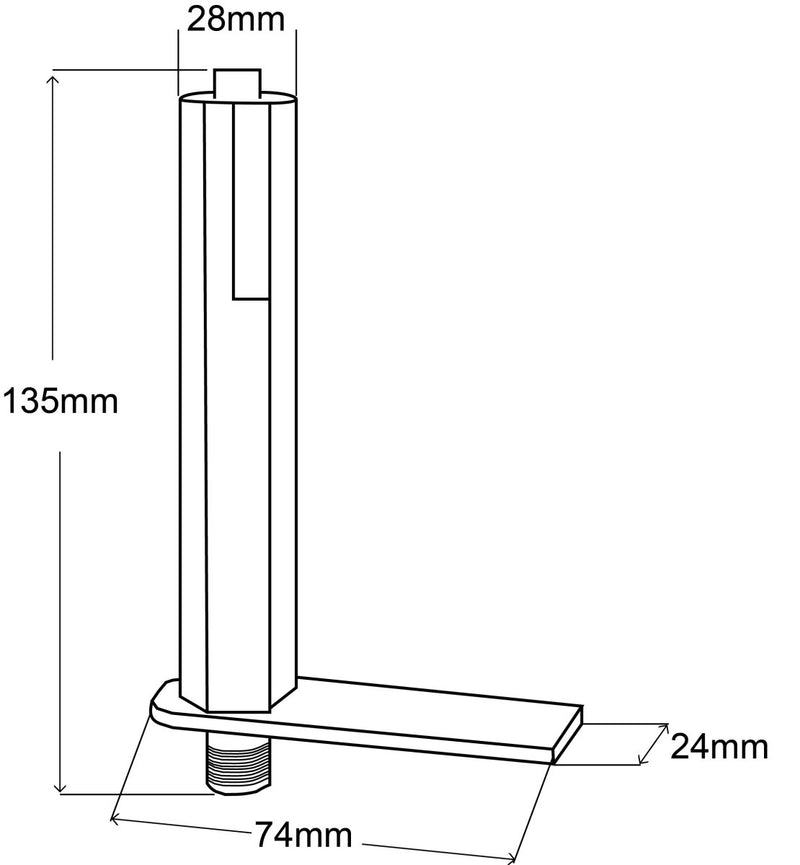 1539 Pivot Hinge - Cateringhardwaredirect - Hinges - 1539000021