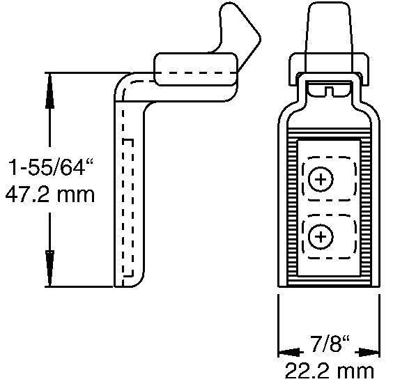 173/174 Latch Body & Strikes - Cateringhardwaredirect - Latches - 0173C00004