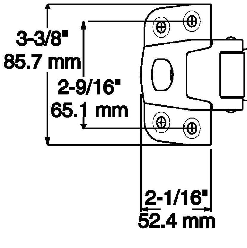 78 SafeGuard® Radial Latches - Cateringhardwaredirect - Latches - 10056005002