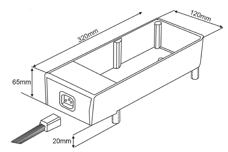 Condensate Evaporator Trays - Cateringhardwaredirect - Condensate Evaporator Trays - BDE300