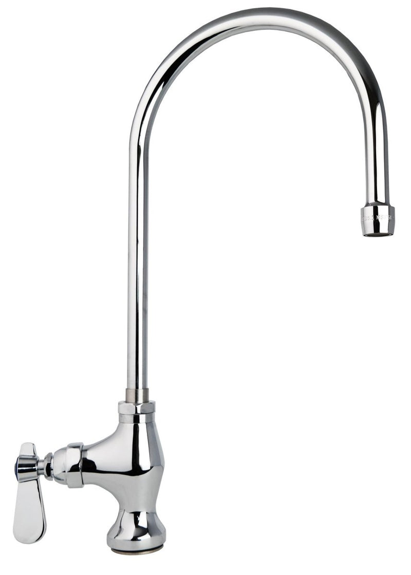 Deck Mounted Single Feed, Single Pedestal Taps - Catering Hardware Direct