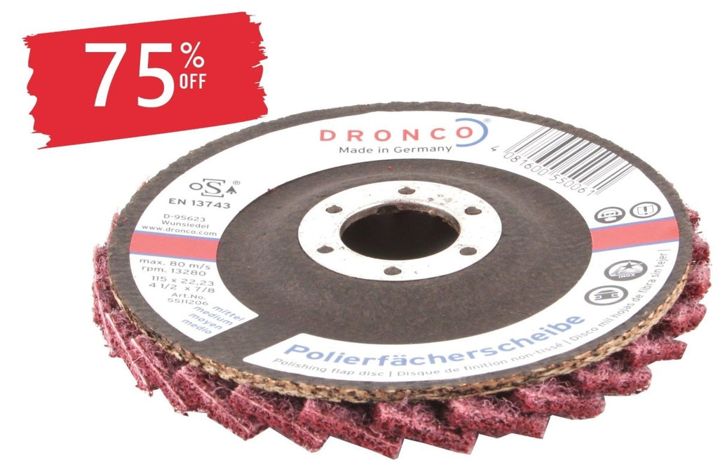 Dronco Cutting and Polishing Discs - Cateringhardwaredirect - Cutting and Polishing Discs - 521 1177