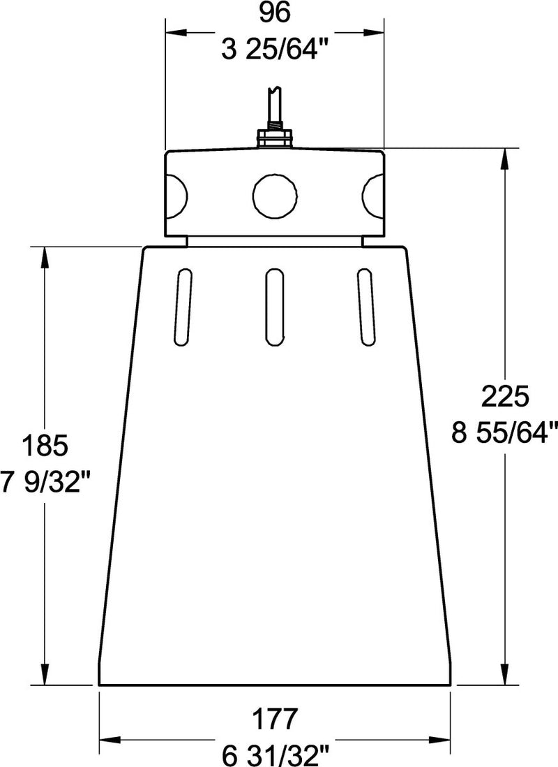 Fixed Gantry Shades - Cateringhardwaredirect - Gantry Lamps - L5934