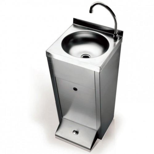Foot Operated Wash Hand Basin - Cateringhardwaredirect - Basins - OHHANDWASHSTANDING