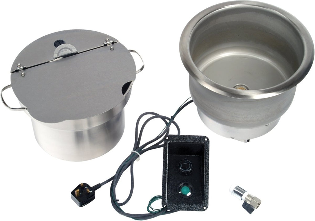 Heated In-Counter Soup Well - Catering Hardware Direct - Heated In-Counter Soup Well - 08.2053V
