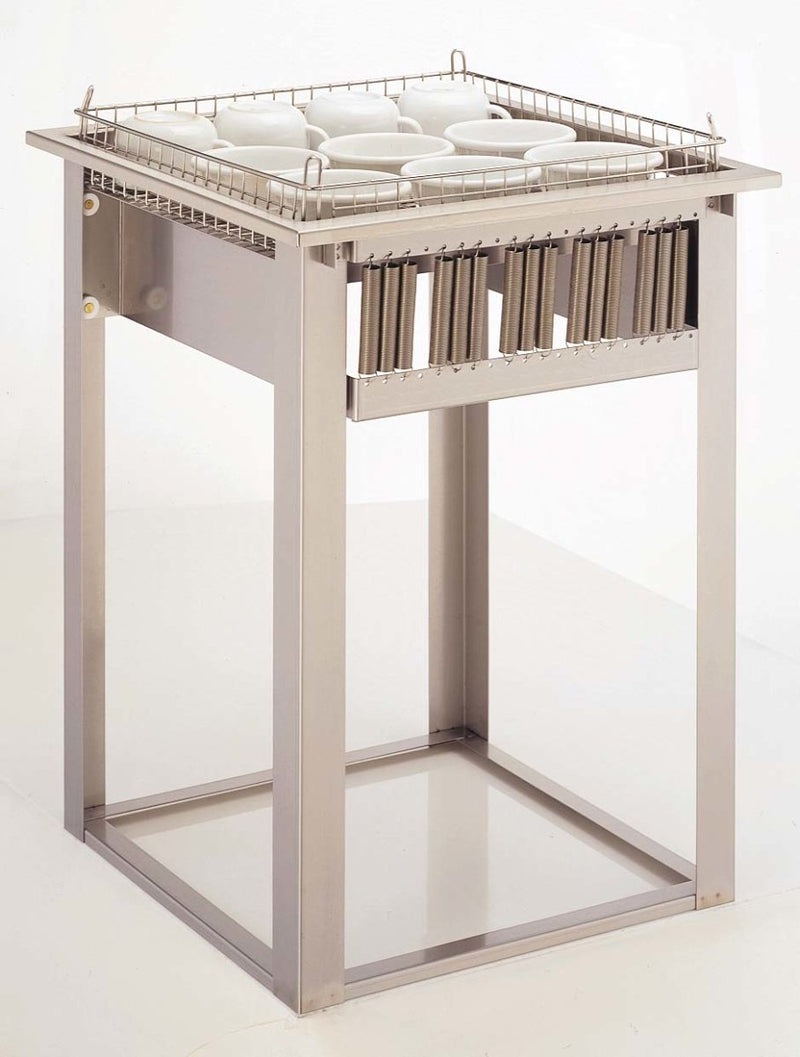 Incounter Tray/Basket Dispenser (With Flange) - Cateringhardwaredirect - Tray/Basket Dispenser - 05.1915
