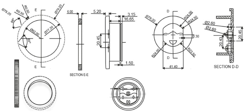 Personal Cooling Vent - Stainless Steel - Cateringhardwaredirect - Hardware - PCV