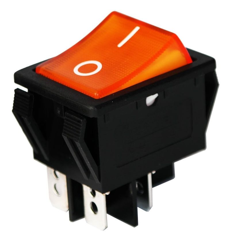 Rocker Switches and Indicators - Cateringhardwaredirect - Rocker Switches and Indicators - RS2ORANGE.L