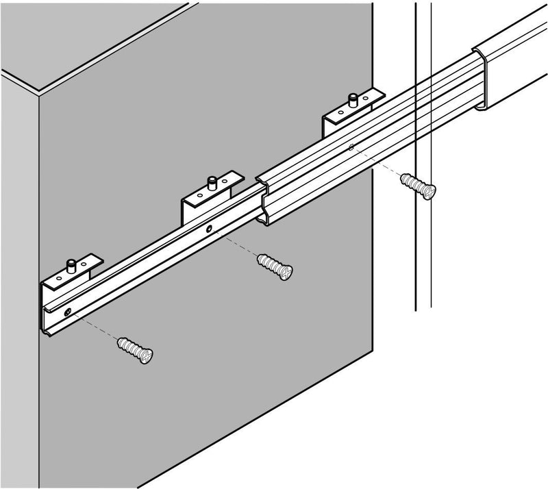 Stainless Steel Accuride Drawer Slides with Mounting Brackets - Cateringhardwaredirect - Drawer Slides - DS5322-0030