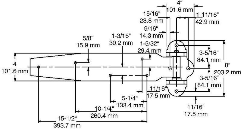 Steel Strap Hinges - Cateringhardwaredirect - Hinges - 1075000004