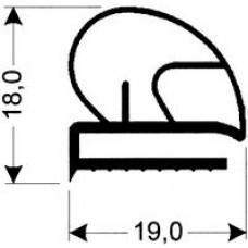 TYPE 10-A - Gasket 10A-Grey-Compres-2.5m L (£ per m) - Cateringhardwaredirect - TYPE 10-A