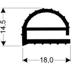 TYPE 104-A - Gasket 104A-Grey-Compres-2.5m L(£ per m) - Cateringhardwaredirect - TYPE 104-A