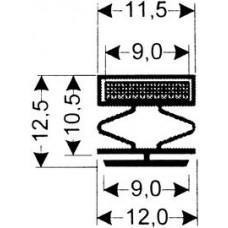 TYPE 118-M - Gasket 118M-Grey-Dart-2.5m L (£ per m) - Cateringhardwaredirect - TYPE 118-M