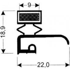 TYPE 16-M - Gasket 16M-White-Lip-2.5m L (£ per m) - Cateringhardwaredirect - TYPE 16-M