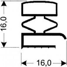 TYPE 18-R - Gasket 18R-White-L Flap-2.5mL (£ per m) - Cateringhardwaredirect - TYPE 18-R