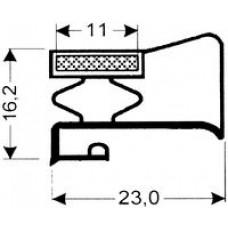 TYPE 205-M - Gasket 205M-White-Lip-2.5m L (£ per m) - Cateringhardwaredirect - TYPE 205-M