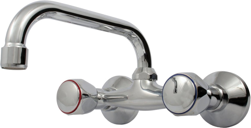 Wall Mounted Mixer Tap - Cateringhardwaredirect - Taps - 600WSMR